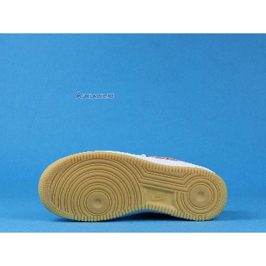 CLOT x Nike Air Force 1 Low Premium Rose Gold Silk CJ5290-600-02 Rose Gold/White/Gum Light Brown Mens Womens Shoes