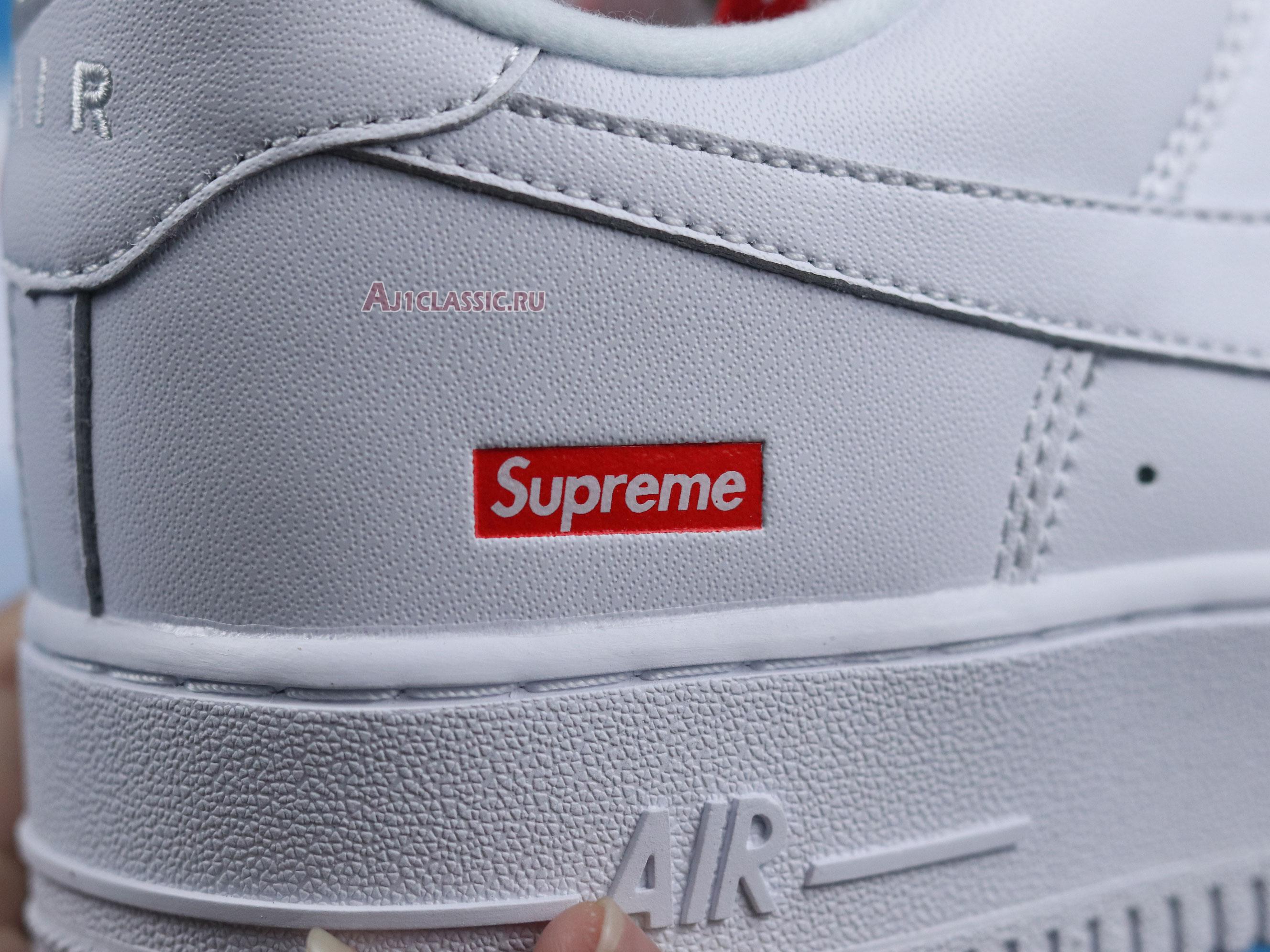 New Supreme x Nike Air Force 1 Low "Box Logo - White" CU9225-100 Shoes