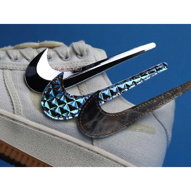 Travis Scott x Nike Air Force 1 Sail AQ4211-101 Sail/Gum Light Brown/Sail Mens Womens Shoes