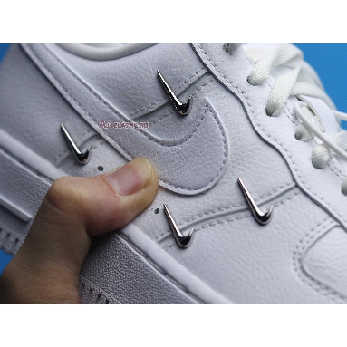 Nike Wmns Air Force 1 07 LX Sisterhood - White Metallic Silver CT1990-100 White/Hyper Royal/Black/White Mens Womens Shoes