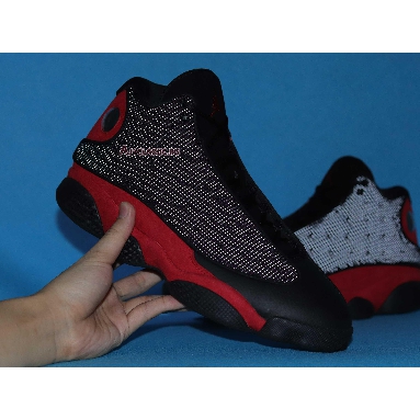 Air Jordan 13 Retro Bred 2017 414571-004 Black/True Red/White Mens Womens Shoes