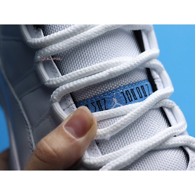 Air Jordan 11 Retro Legend Blue 2014 378037-117 White/Legend Blue Mens Womens Shoes