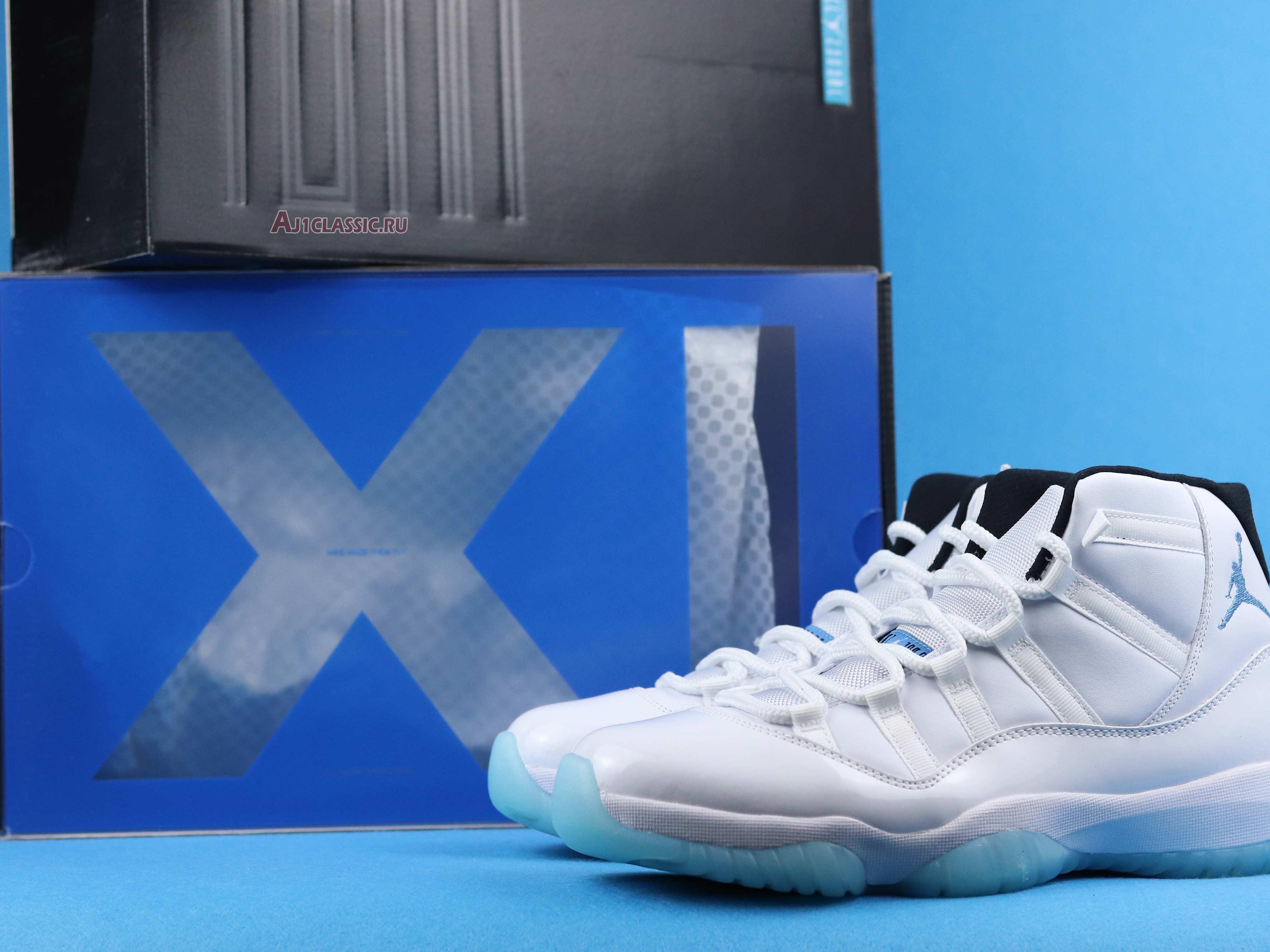 New Air Jordan 11 Retro "Legend Blue" 2014 378037-117 Shoes