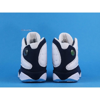 Air Jordan 13 Retro Obsidian 414571-144 White/Obsidian/Dark Powder Blue Mens Womens Shoes