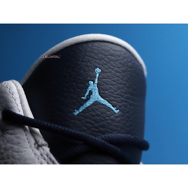 Air Jordan 13 Retro Obsidian 414571-144 White/Obsidian/Dark Powder Blue Mens Womens Shoes