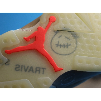 Travis Scott x Air Jordan 6 Retro British Khaki DH0690-200 British Khaki/Sail/Bright Crimson Mens Womens Shoes