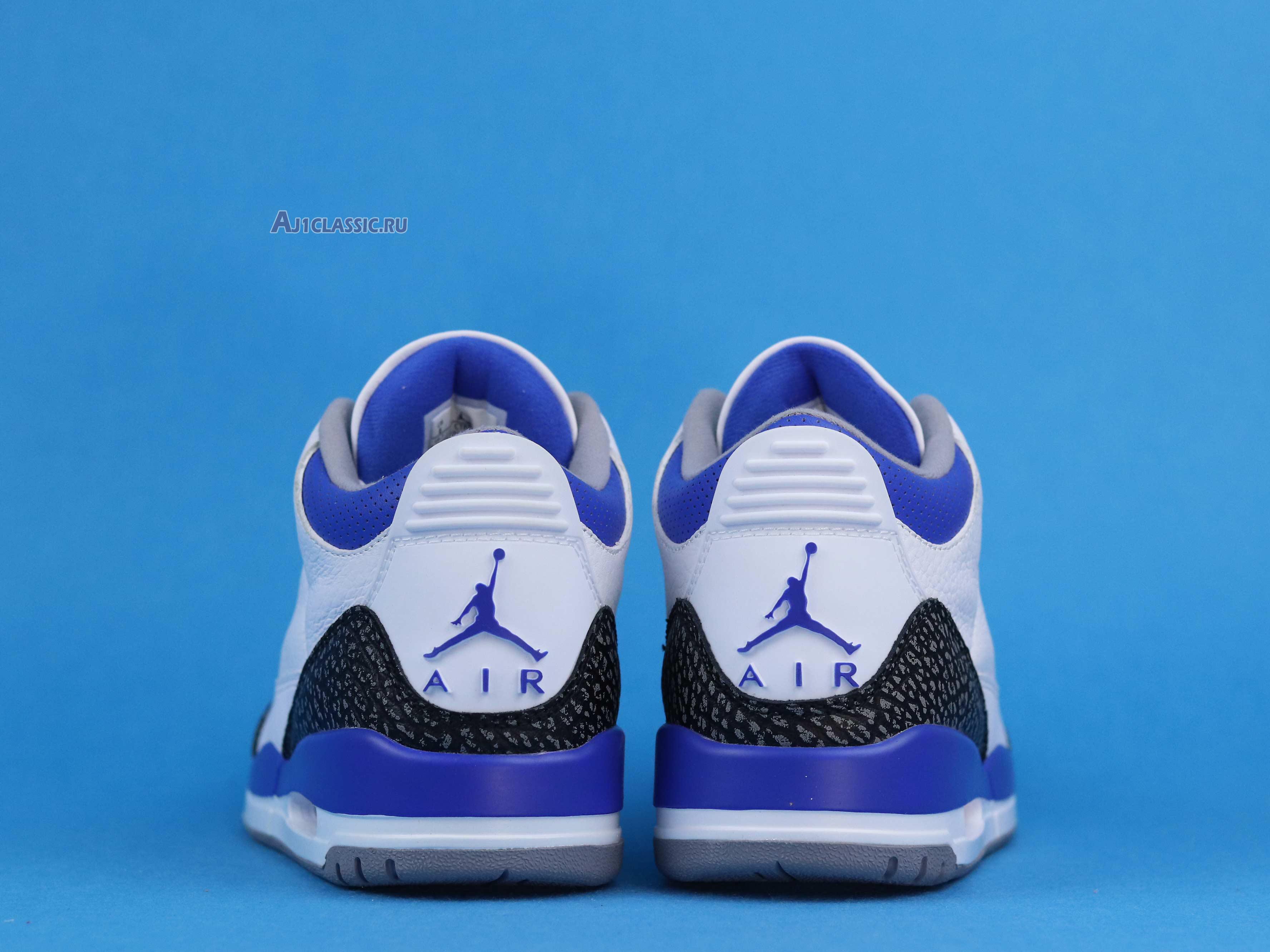 New Air Jordan 3 Retro "Racer Blue" CT8532-145 Shoes