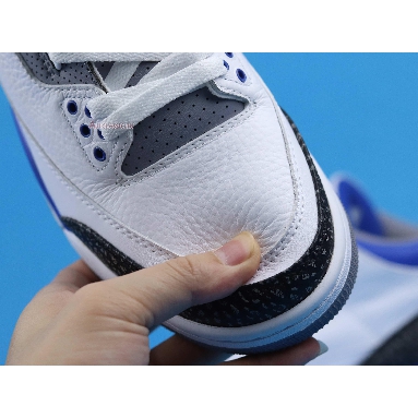 Air Jordan 3 Retro Racer Blue CT8532-145 White/Black/Cement Grey/Racer Blue Mens Womens Shoes