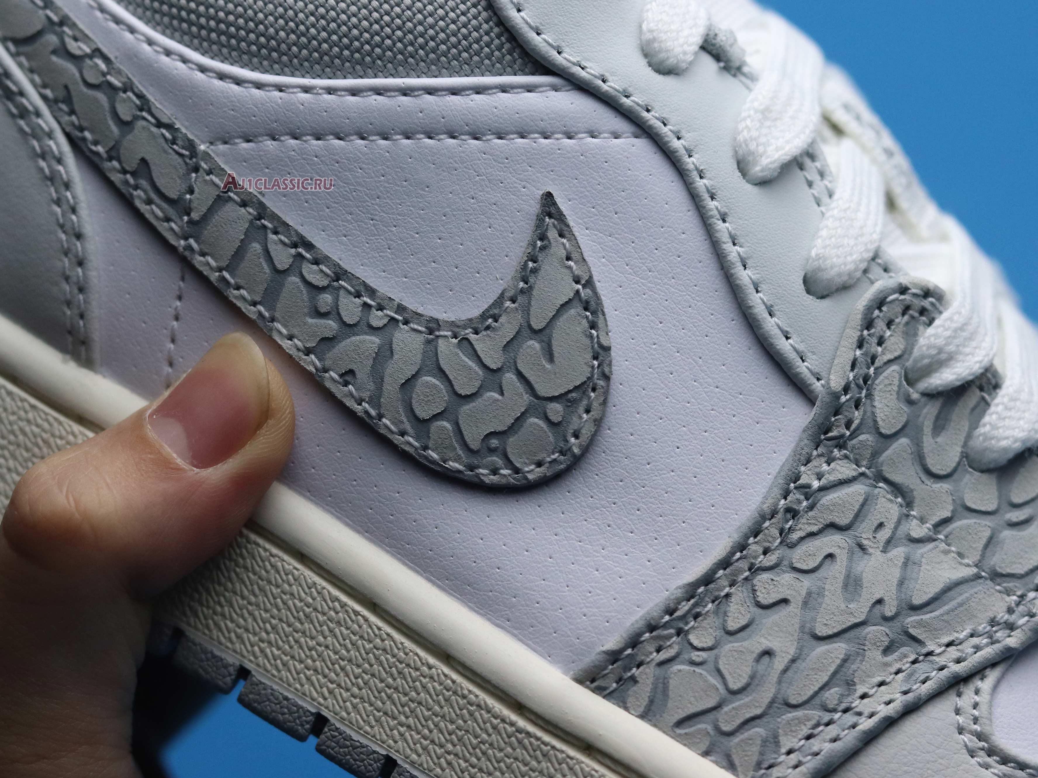 New Air Jordan 1 Low Premium "Elephant Print" DH4269-100 Shoes