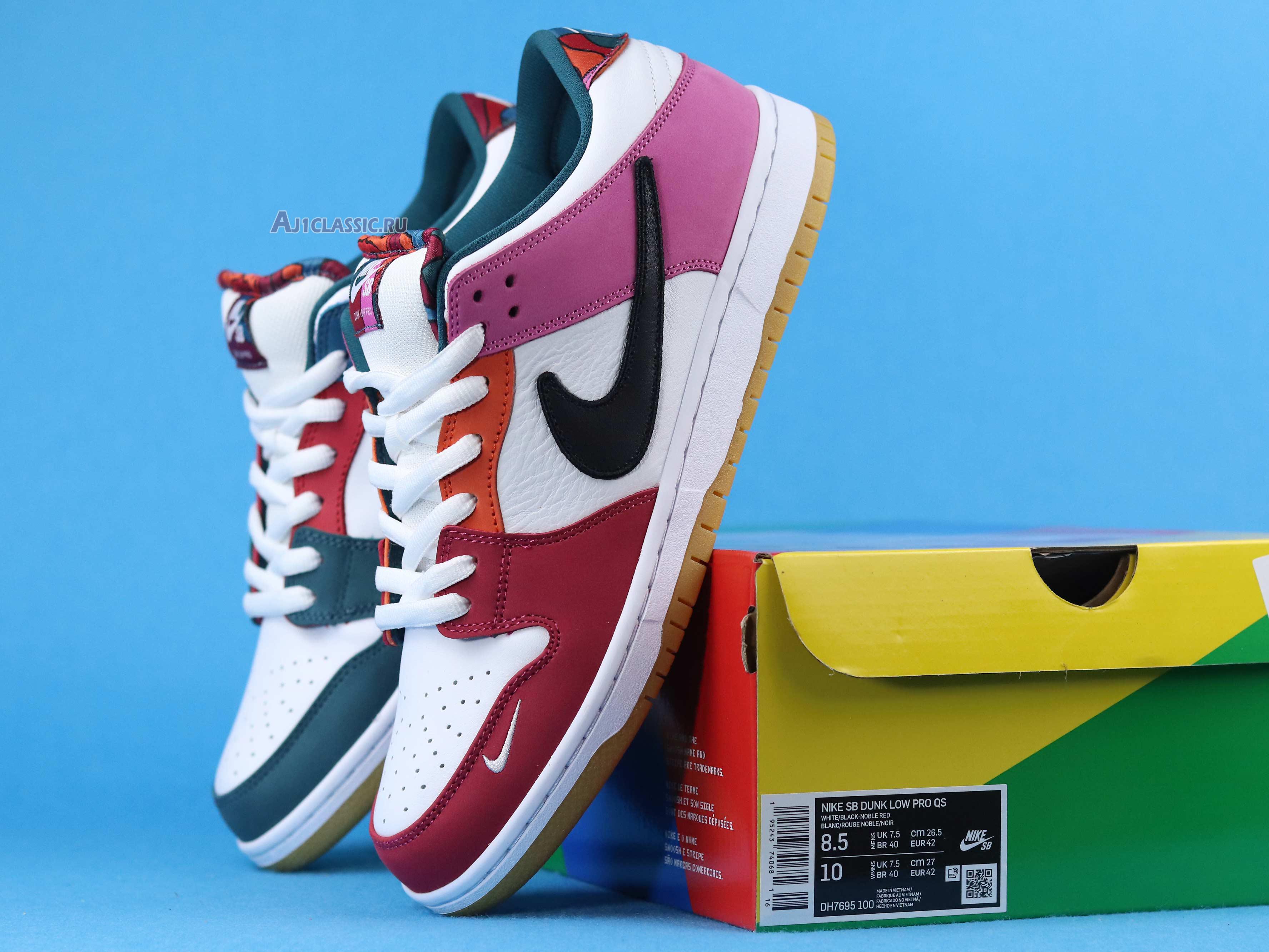 New Parra x Nike SB Dunk Low DH7695-100 Shoes