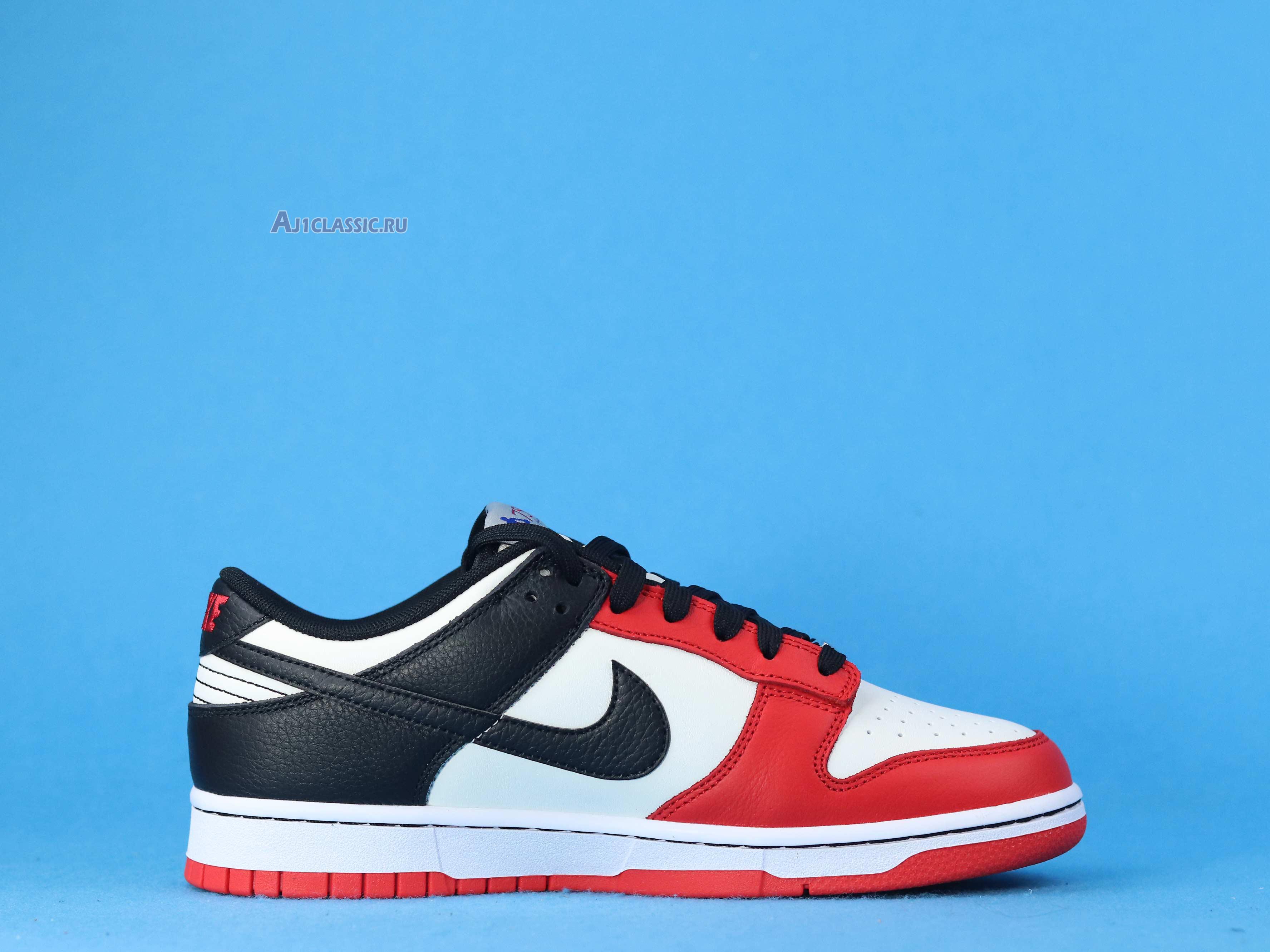 New NBA x Nike Dunk Low EMB "75th Anniversary - Bulls" DD3363-100 Shoes