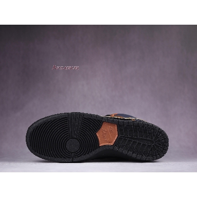 Gundam x Nike Dunk High SB Project Unicorn - Banshee Norn DH7717-400 Thunder Blue/Metallic Gold Mens Womens Shoes