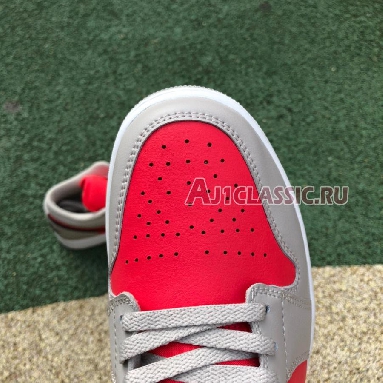 Air Jordan 1 Low Light Iron Ore DC0774-060 Light Iron Ore/Black-Siren Red Mens Womens Shoes