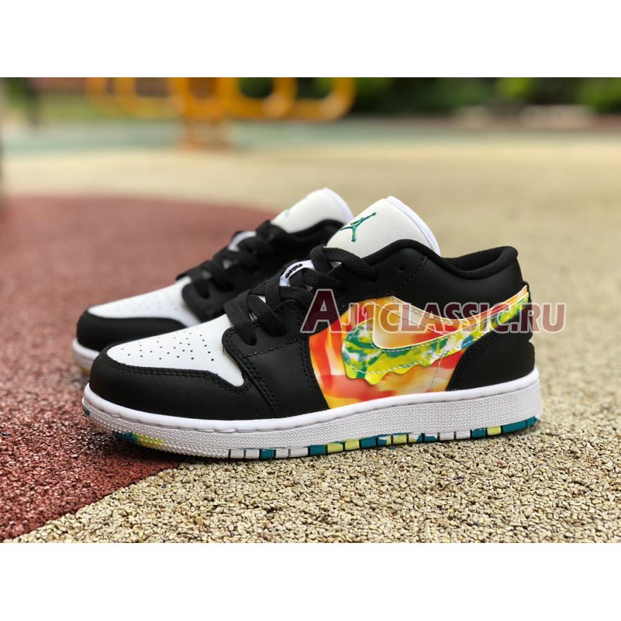 New Air Jordan 1 Low SE GS "Drip" DJ6252-038 Shoes