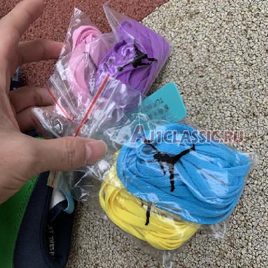 Melody Ehsani x Air Jordan 1 Mid Fearless CQ7629-100 White/Black/Half Blue/Habanero Red Mens Womens Shoes