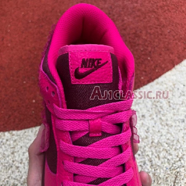 Nike Dunk Low Valentines Day DQ9324-600 Team Red/Pink Prime Mens Womens Shoes