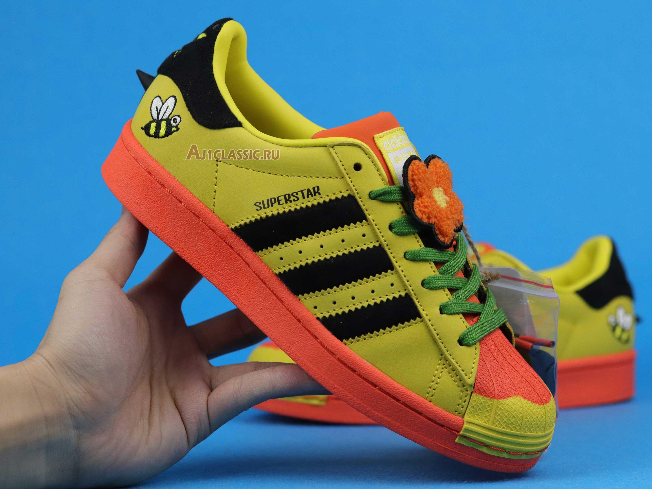 New Melting Sadness x Adidas Superstar "Bee with You Pack - Yellow" FZ5254 Shoes