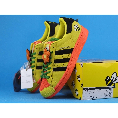 Melting Sadness x Adidas Superstar Bee with You Pack - Yellow FZ5254 Yellow/Core Black/Super Orange Mens Womens Shoes
