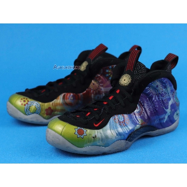 Nike Air Foamposite One CNY 2018 AO7541-006 Black/Habanero Red-Black Mens Womens Shoes