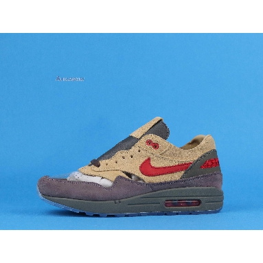 Clot x Nike Air Max 1 Kiss Of Death CHA DD1870-200 Brown/Red Mens Womens Shoes