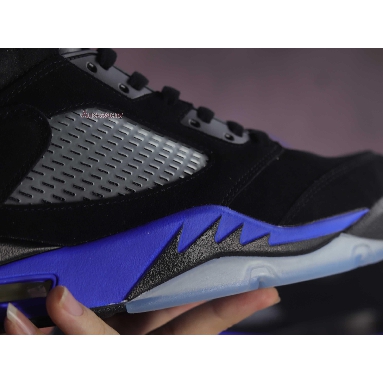 Air Jordan 5 Retro Racer Blue CT4838-004 Black/Racer Blue/Reflective Silver Mens Womens Shoes