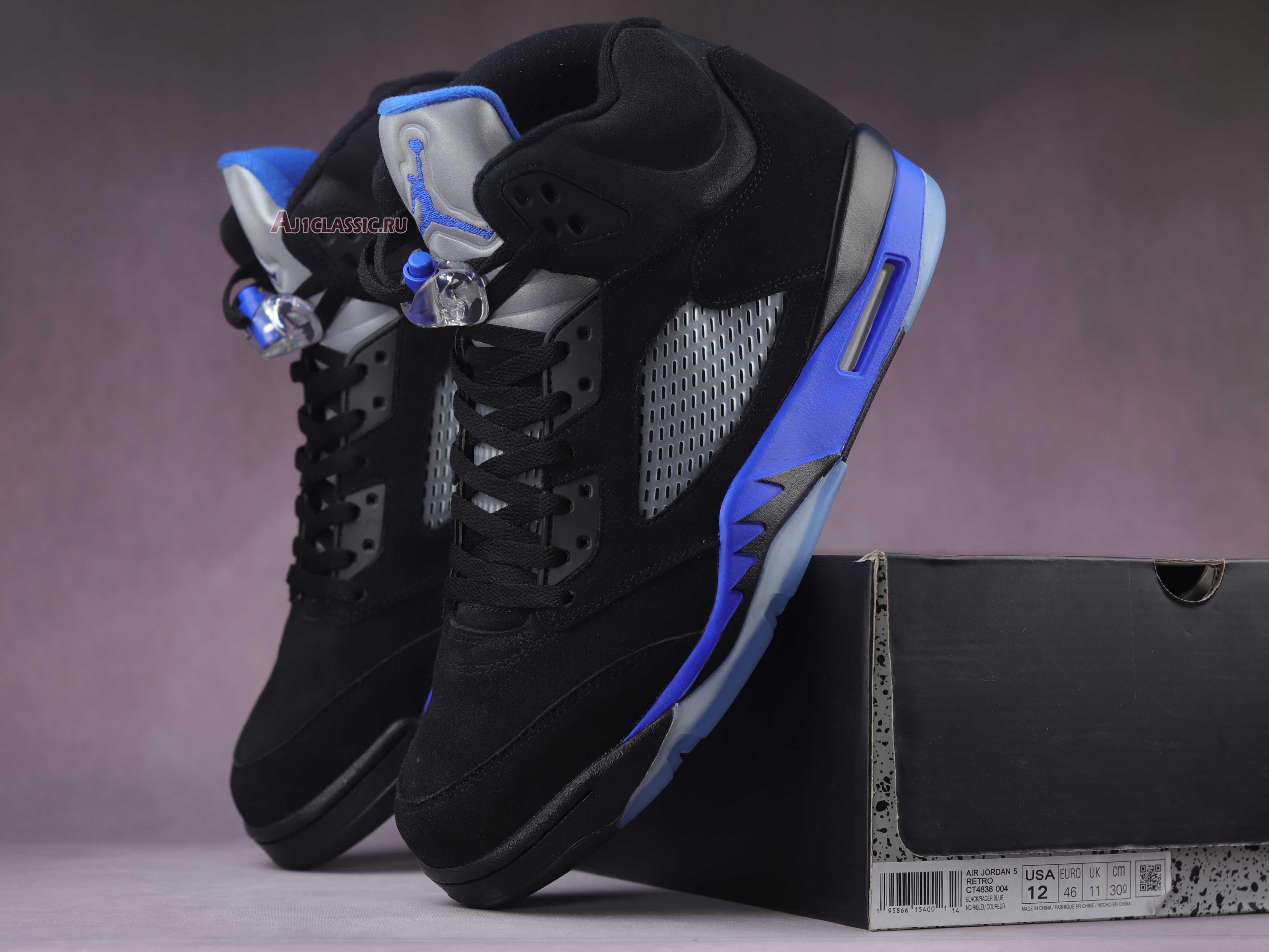 New Air Jordan 5 Retro "Racer Blue" CT4838-004 Shoes