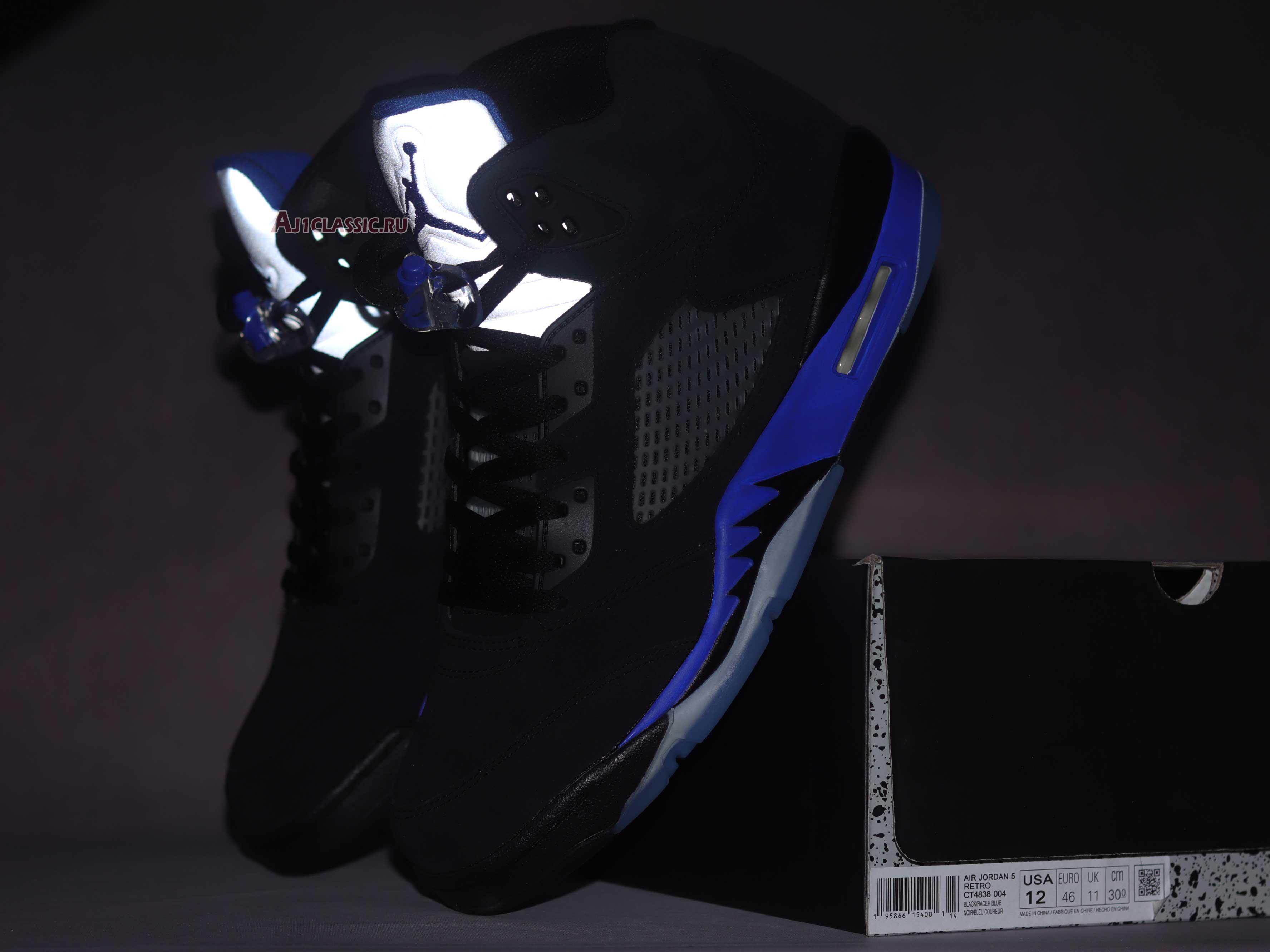 New Air Jordan 5 Retro "Racer Blue" CT4838-004 Shoes