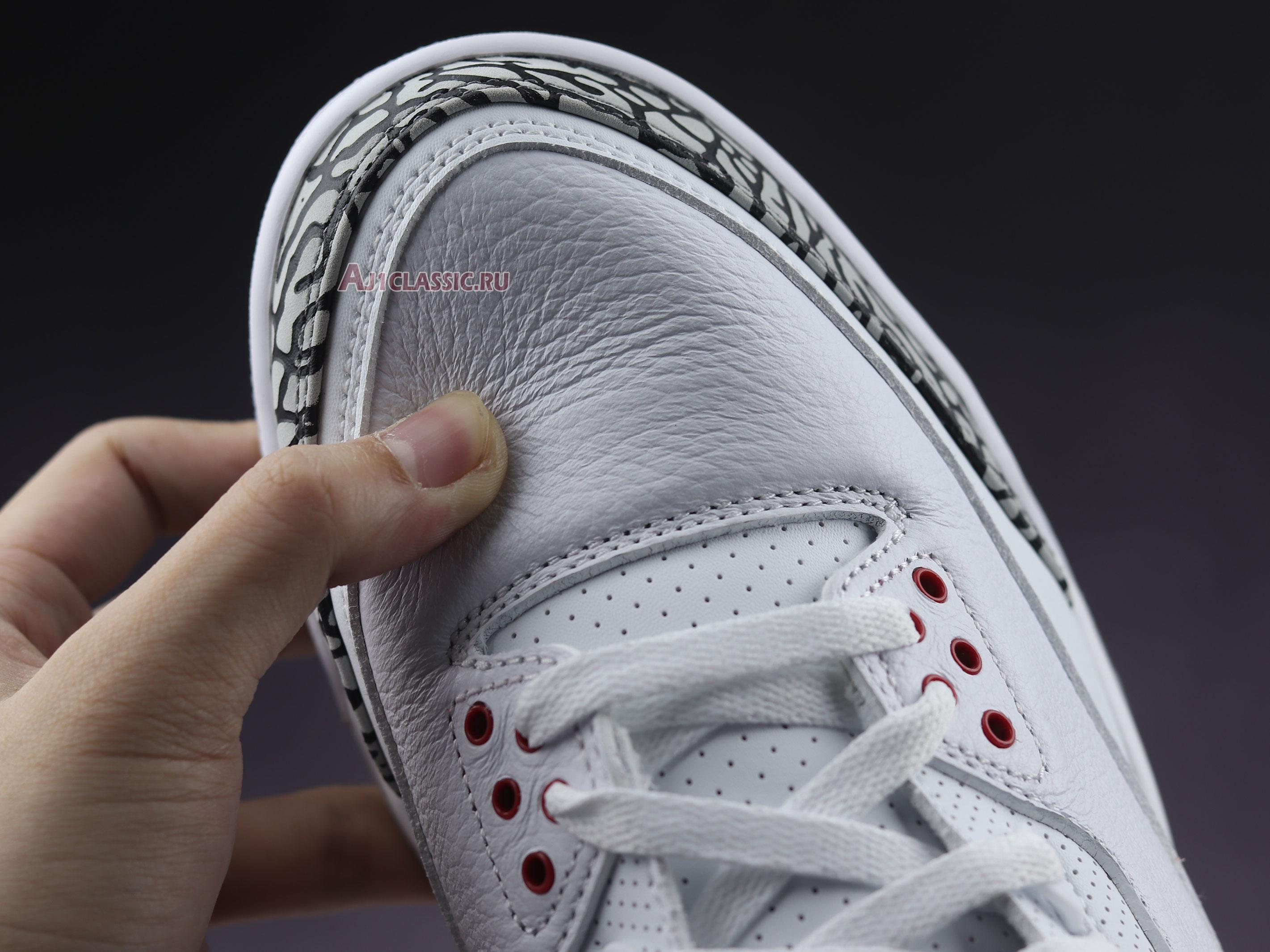 New Air Jordan 3 Retro NRG "Free Throw Line" 923096-101-02 Shoes