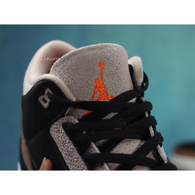 Air Jordan 3 Retro Desert Elephant CT8532-008 Black/Rush Orange-Fossil Stone-Sail Mens Womens Shoes