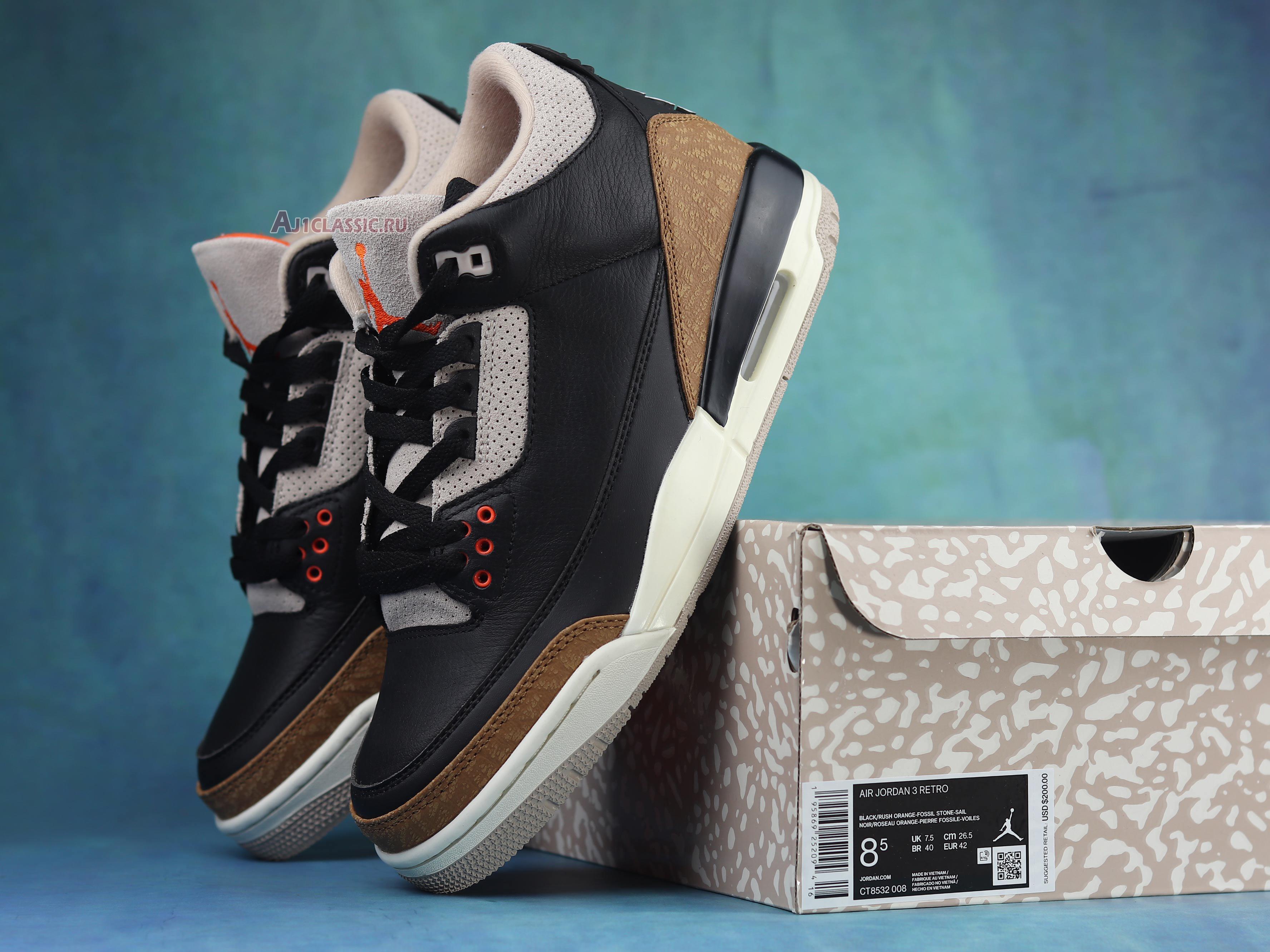 New Air Jordan 3 Retro "Desert Elephant" CT8532-008 Shoes
