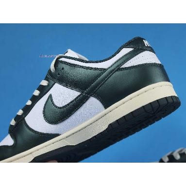 Nike Dunk Low Vintage Green DQ8580-100 White/Pro Green Mens Womens Shoes