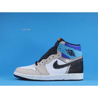 Air Jordan 1 Retro High OG Prototype DC6515-100 White/Multi-Color/Total Orange Mens Womens Shoes