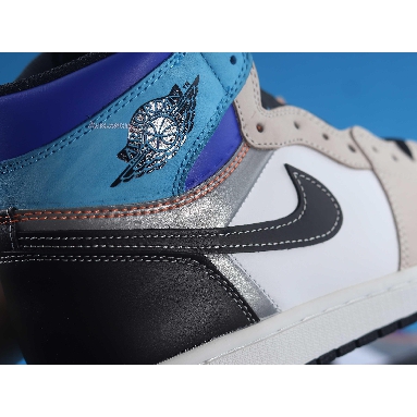 Air Jordan 1 Retro High OG Prototype DC6515-100 White/Multi-Color/Total Orange Mens Womens Shoes