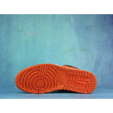 Air Jordan 1 High OG Shattered Backboard 555088-005-02 Black/Starfish-Sail Mens Womens Shoes