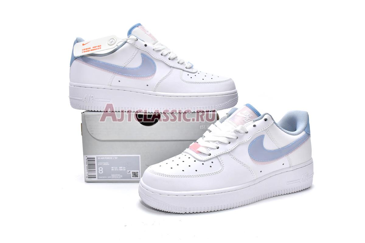New Nike Air Force 1 LV8 GS "Double Swoosh" CW1574-100 Shoes
