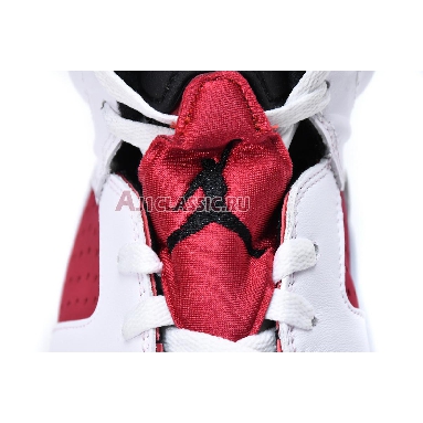 Air Jordan 6 Retro OG Carmine 2021 CT8529-106 White/Black/Carmine Mens Womens Shoes