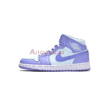 Air Jordan 1 Mid Purple Pulse 554724-500 Purple Pulse/Arctic Punch/Glacier Blue Mens Womens Shoes