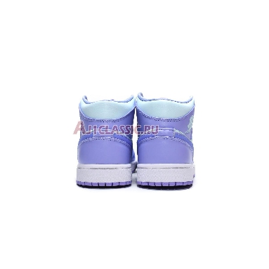 Air Jordan 1 Mid Purple Pulse 554724-500 Purple Pulse/Arctic Punch/Glacier Blue Mens Womens Shoes