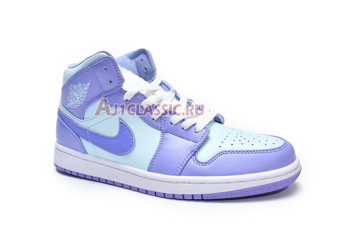 New Air Jordan 1 Mid "Purple Pulse" 554724-500 Shoes