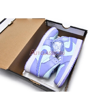 Air Jordan 1 Mid Purple Pulse 554724-500 Purple Pulse/Arctic Punch/Glacier Blue Mens Womens Shoes