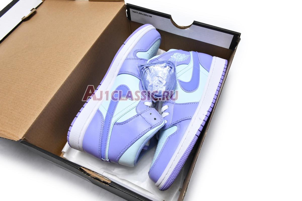 New Air Jordan 1 Mid "Purple Pulse" 554724-500 Shoes