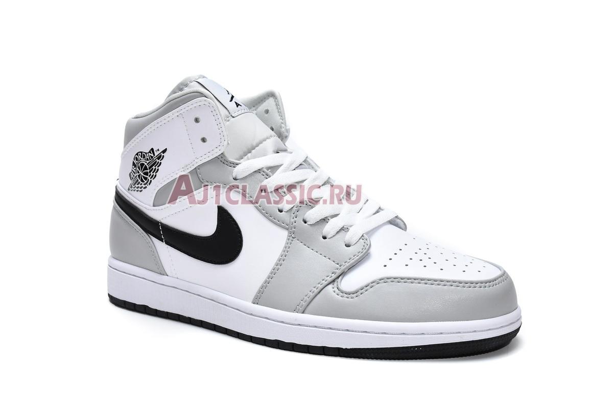 New Air Jordan 1 Mid "Grey Fog" BQ6472-015 Shoes