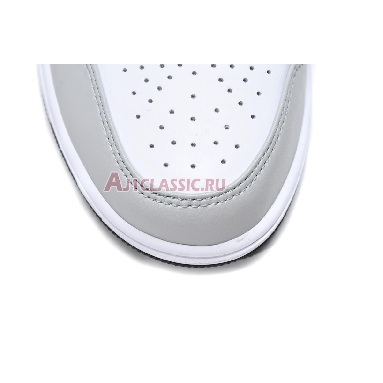 Air Jordan 1 Mid Grey Fog BQ6472-015 White/Light Smoke Grey/Black Mens Womens Shoes