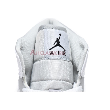 Air Jordan 1 Mid Grey Fog BQ6472-015 White/Light Smoke Grey/Black Mens Womens Shoes
