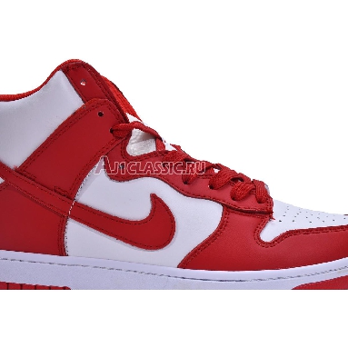Nike Dunk High University Red DD1399-106 White/University Red Mens Womens Shoes