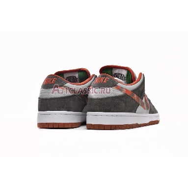 Crushed D.C. x Nike Dunk Low SB Golden Hour DH7782-001 Olive Grey/Mantra Orange/Rattan Mens Womens Shoes