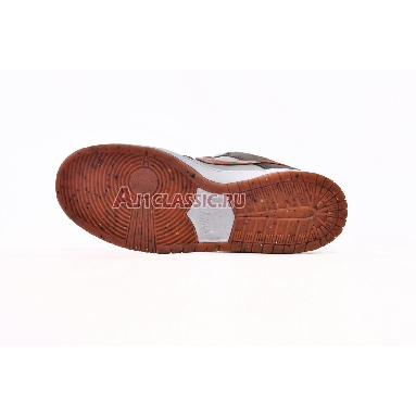 Crushed D.C. x Nike Dunk Low SB Golden Hour DH7782-001 Olive Grey/Mantra Orange/Rattan Mens Womens Shoes