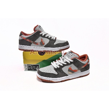 Crushed D.C. x Nike Dunk Low SB Golden Hour DH7782-001 Olive Grey/Mantra Orange/Rattan Mens Womens Shoes