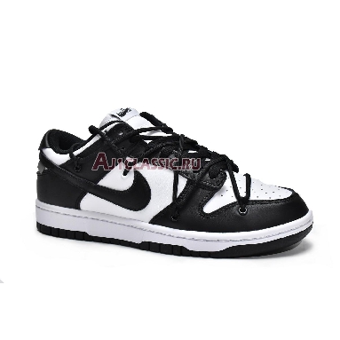 Off-White x Nike Dunk Low Black CT0856-103 Black/White Mens Womens Shoes