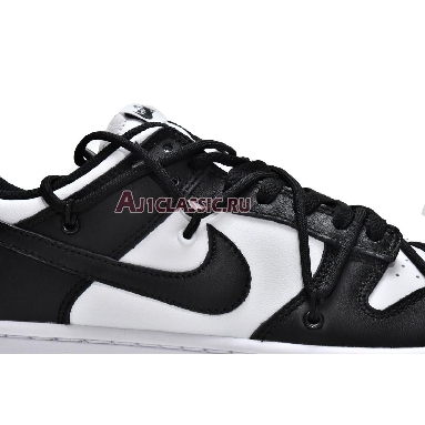 Off-White x Nike Dunk Low Black CT0856-103 Black/White Mens Womens Shoes